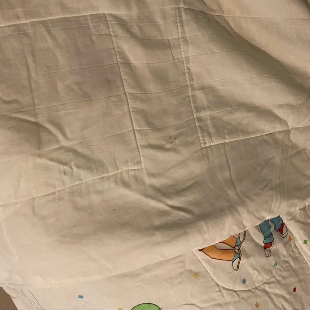 Vintage Sesame Street Muppets comforter
